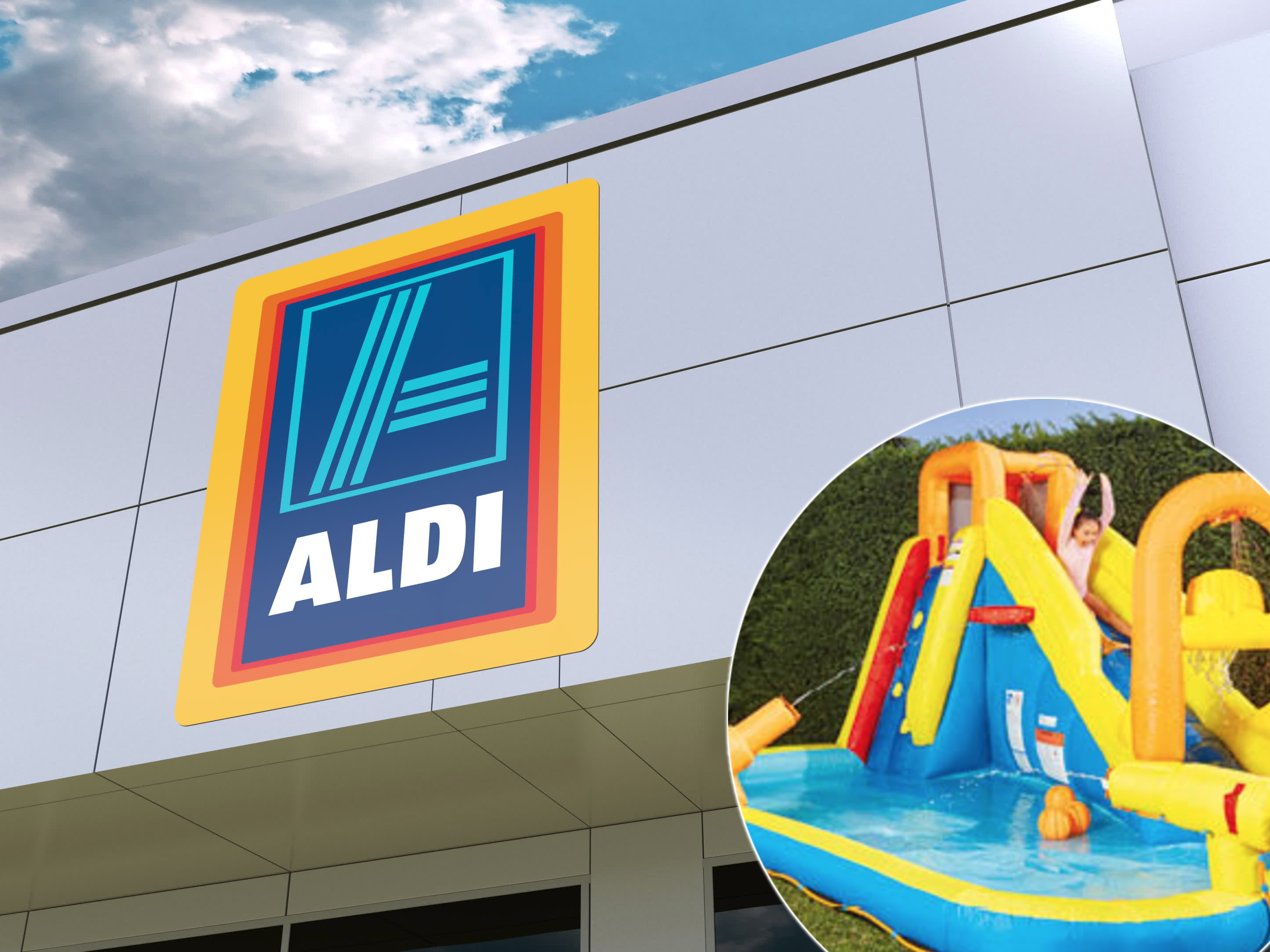 aldi inflatable water park 2020