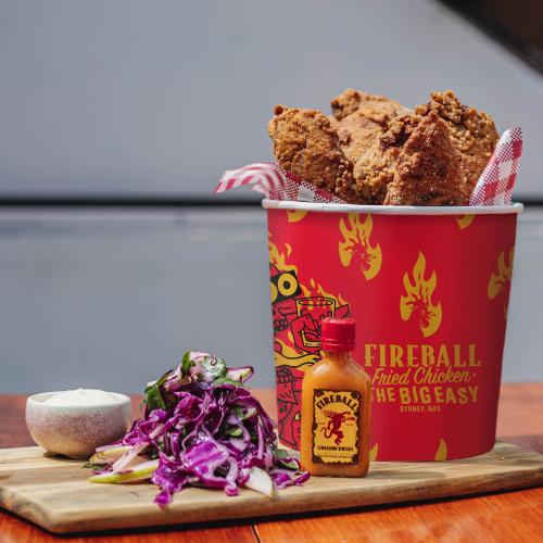 Where To Get Fireball (Whisky) Louisiana Fried Chicken
