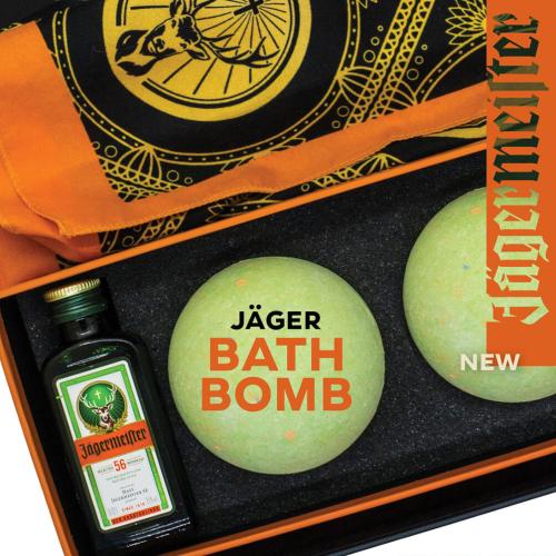Jägermeister Bath Bombs Are Real & I’ll Probably Throw A Tactical In My Bathtub From The Smell