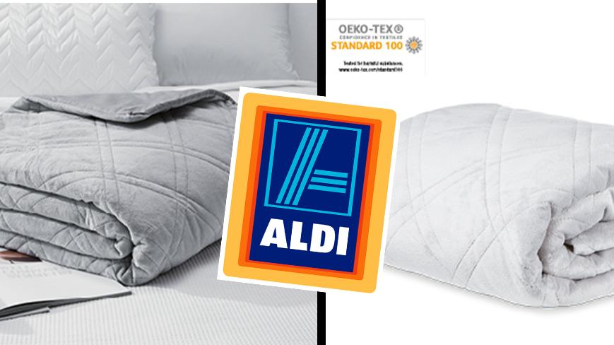 Aldi's Got Weighted Blankets Coming In Stock!