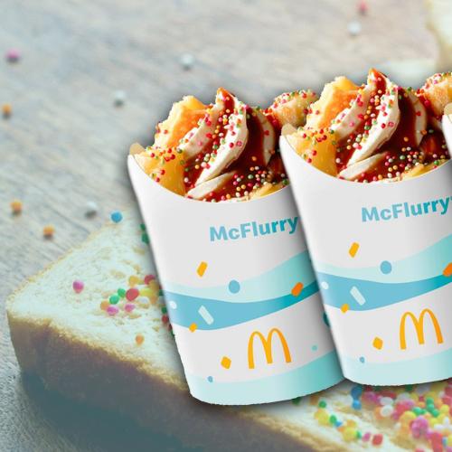 McDonald's Are Releasing A Brand New 'Fairy Bread' Flavoured McFlurry & We're Ice-Screaming!
