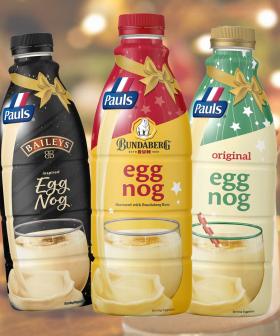 Paul's Have Released Bundaberg Rum & Bailey's Flavoured Egg Nog Just In Time For Xmas!